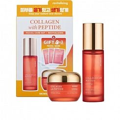 Набор для лица c коллагеном и пептидами SKIN627 Collagen with Peptide Facial Care Set (150 мл)