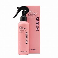 Спрей-сыворотка с протеинами шелка для поврежденных волос Trimay Daily Defender Hair Spray Serum