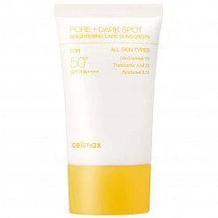Крем осветляющий солнцезащитный Celimax Pore+DarkSpot Brightening Care Sunscreen SPF50+ PA++++ 50 мл