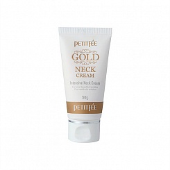 Крем для шеи и зоны декольте с золотом Petitfee Gold Neck Cream