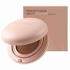 Стойкий увлажняющий кушон TRIMAY Perfect:Cover Air Fit Cushion  SPF40 PA++, тон 01