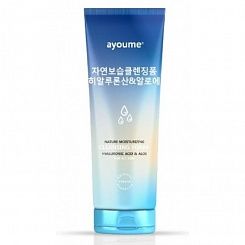 Пенка для лица увлажняющая с гиалуроновой кислотой и алоэ Ayoume Nature Moisturizing Cleansing Foam