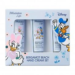 Набор кремов для рук с ароматом бергамота JMsolution Life Bergamot Beach Hand Cream (Donald Duck)