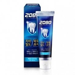 Зубная паста СУПЕР ЗАЩИТА БЛЮ Aekyung 2080 Power Shield Blue Double Mint  (120 гр)
