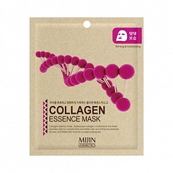 Маска тканевая MIJIN Collagen Essence mask (коллаген) 25 гр