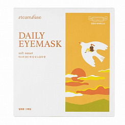 Паровая расслабляющая маска для глаз с ароматом заката SteamBase Da Steambase Daily Eyemask Soft Sun