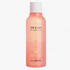 Тонер для жирной кожи экстрактом эхинацеи The Saem See & Saw AC Control Toner 200мл