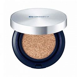Увлажняющий Крем-кушон с эффектом сияния CU:Vitamin U Coverfit Cushionpact №23 SPF 50+/PA++++ 15+15
