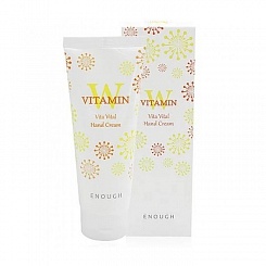 Увлажняющий крем для рук с витамином С Enough W Vitamin Vita Hand Cream