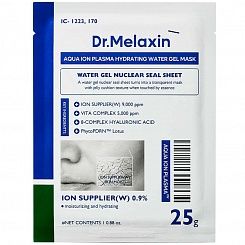 Маска тканевая для лица с аква-ионной плазмой Aqua Ion Plasma Water Gel Mask