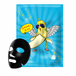 Ткаенвая маска для проблемной кожи с экстрактом чайного дерева No:Hj  Banana Mask