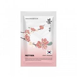 Маска для лица "весеннее цветение вишни" PrettySkin Mask Pack Hankook Spring Cherry Blossom 25 мл