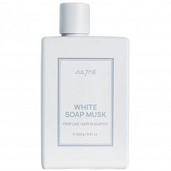 Парфюмированный шампунь для волос с чистым мускусным ароматом JUL7ME Perfume Hair Shampoo White Soap