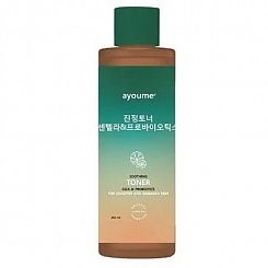 Тонер для лица успокаивающий с центеллой азиатской и пробиотиками Ayoume Cica & Probiotics