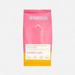 Мицеллярные очищающие салфетки с коллагеном и пептидами WEPROVE Moistful Collagen and Peptides 30шт
