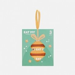 Набор бальзамов для губ "Предвкушение праздника" EAT MY holiday balm trio anticipation of c