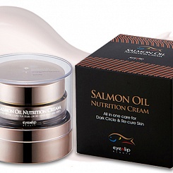 Пептидный крем для лица с лососевым маслом Eyenlip Salmon Oil Nutrition Cream