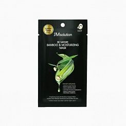 Увлажняющая тканевая маска с экстрактом бамбука JMsolution Be Nature Bamboo & Moisturizing, 24 мл