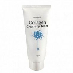 Пенка для умывания с коллагеном Collagen Cleansing Foam от Nanamus