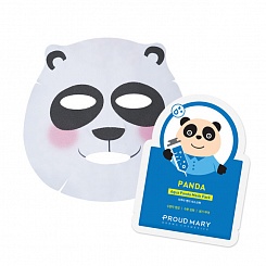 Тканевая маска отбеливающая PROUD MARY Panda Animal Mask Pack(25 гр)