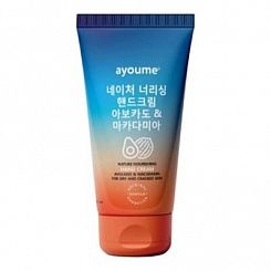 Питательный крем для рук с маслом авокадо и макадамии Ayoume Nourishing Hand Cream With 60 мл