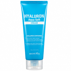 Гиалуроновый крем для увлажнения и омоложения кожи Secret Key Hyaluron Aqua Micro-Peel Cream 150 мл