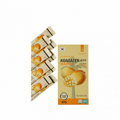Манговый желе c коллагеном и витамином С JINSKIN в стиках (20 гр*10 шт)