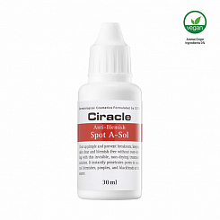 Точечное средство от акне и воспалений Ciracle Anti-blemish Spot A Sol 30 мл